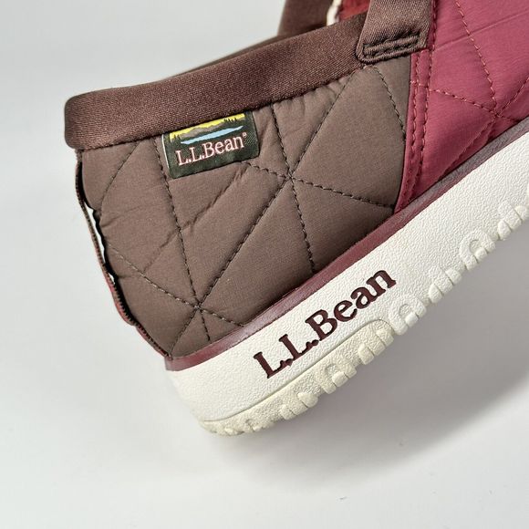 L.L.BEAN Mens Waterproof Quilted Ultralight PrimaLoft INSULATED Slip On Size 13M main image 14